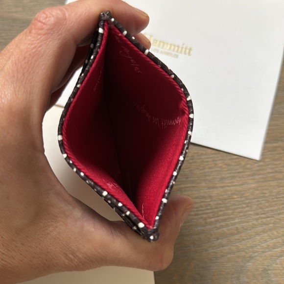 Hammitt leather card cash holder wallet - Picture 3 of 4